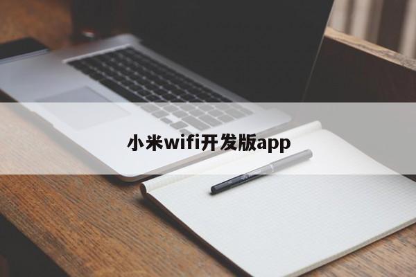 小米wifi开发版app