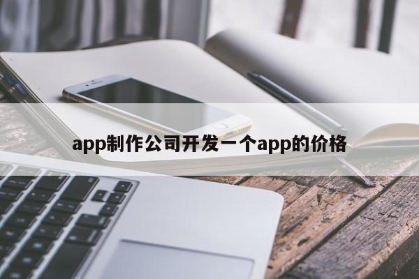 app制作公司开发一个app的价格