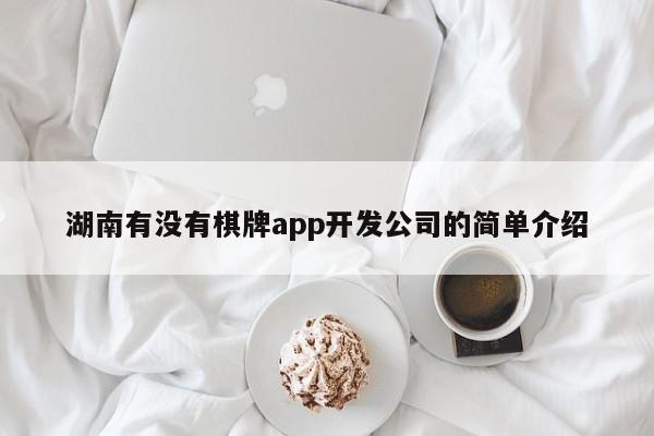 湖南有没有棋牌app开发公司的简单介绍