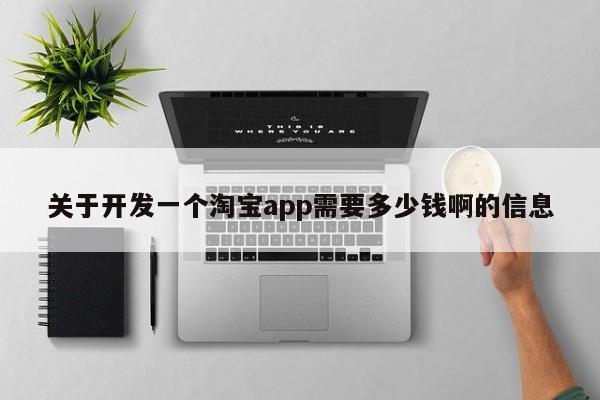 关于开发一个淘宝app需要多少钱啊的信息