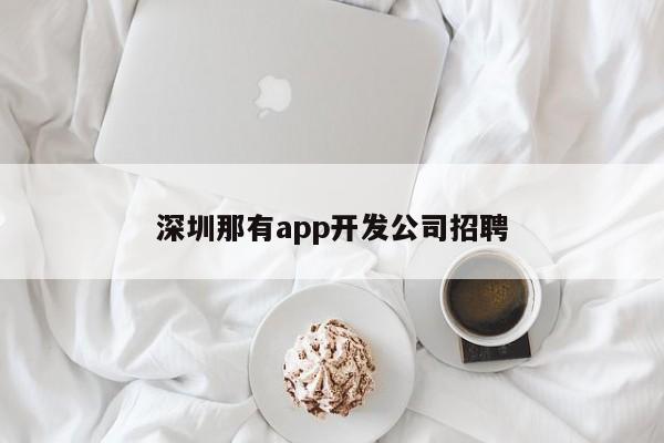 深圳那有app开发公司招聘