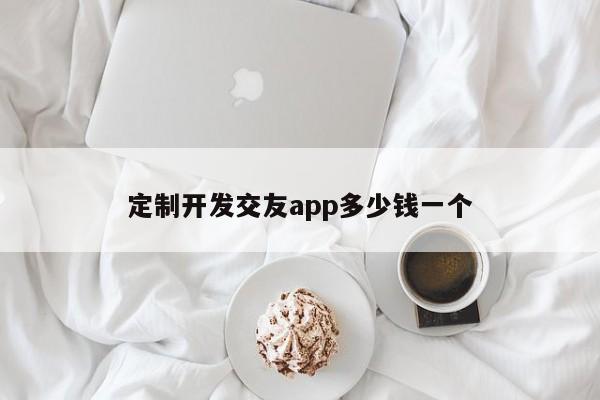 定制开发交友app多少钱一个